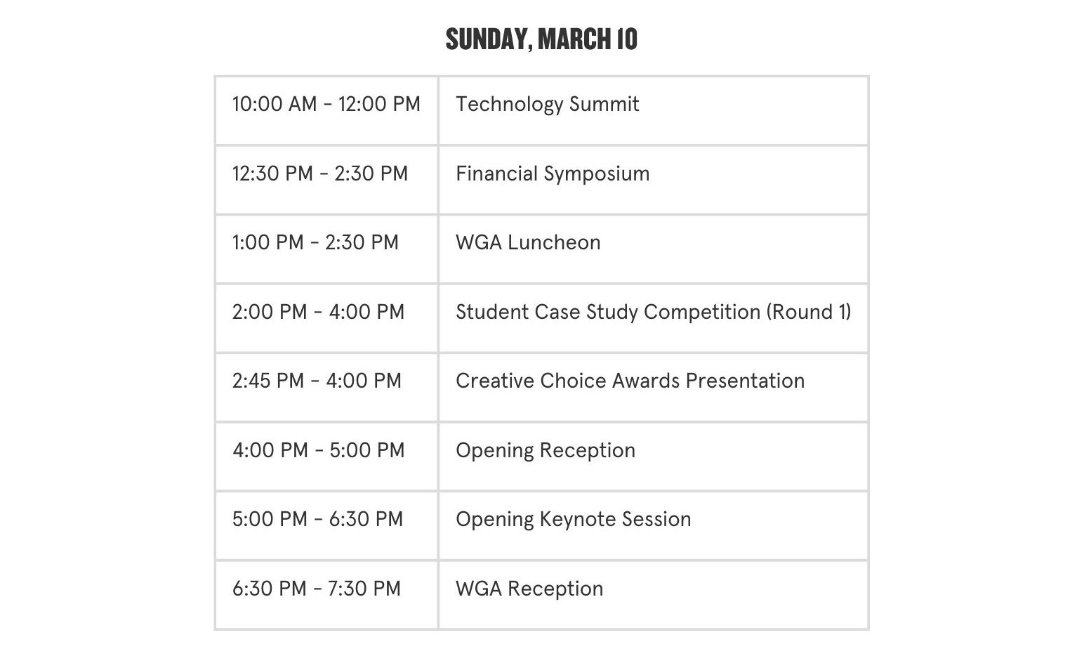 2024 IGA Schedule for The NGA Show Released